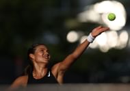 Emma Raducanu at the 2022 US Open.